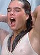 Brooke Shields see through to tits & wet  pics