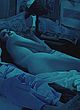 Deborah Grall lying nude in bed pics