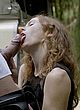 Antje Monning real blowjob by the car, movie pics