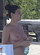Bleona Qereti walking topless shows boobs pics