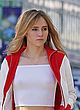 Suki Waterhouse out in see through outfit pics