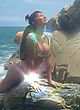 Jackie Cruz shows big boobs on the beach pics