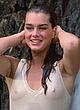 Brooke Shields see-through to tits in sahara pics