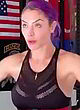 Eva Marie wardrobe malfunction in gym pics