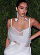 Lourdes Leon visible nipples in white dress pics