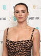 Amy Manson wore dress with leopard print pics