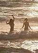 Alicia Vikander & Riley Keough nude at the beach in movie pics