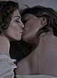Anna Paquin & Rachelle Lefevre kissing, nude tits, lesbian pics