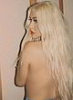 Christina Aguilera posing topless and sexy pics