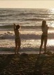 Alicia Vikander & Riley Keough nude on the beach pics