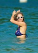 Kate Upton wows in a blue bikini pics