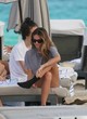 Thylane Blondeau parading with her toned legs pics