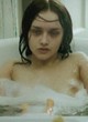 Olivia Cooke shows boobs in bathtub pics