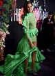 Cindy Bruna see-through green dress pics