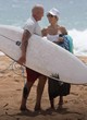 Tish Cyrus with husband at the beach pics