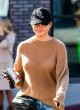 Chrissy Teigen wore a cozy outfit in shopping pics