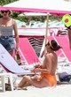 Kristen Doute flashing breasts, miami beach pics