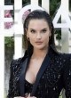 Alessandra Ambrosio posing in sexy black outfit pics