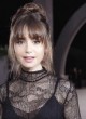 Lily Collins posing in dior dress pics