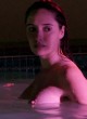 Sara Malakul Lane topless in pool, erotic scene pics