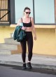 Olivia Wilde flashes her gym figure pics