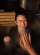 Lily Collins nude in hot tub pics