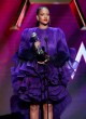 Rihanna in purple govn at the naacp pics