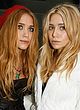 Olsen Twins posing at dior fashion show pics