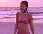 Joelle Carter looks super in a skimpy bikini videos