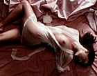 Melinda Clarke sheer c-thru lingerie on bed videos