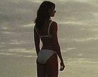 Bridget Moynahan sexy white bikini on the beach videos