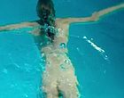 Tricia Helfer naked skinny dipping in pool videos