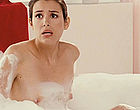 Louise Monot nude breasts soaking bathtub videos