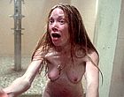 Sissy Spacek bares tits & ass in the shower videos