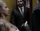 Courtney Lloyd getting tattooed, nude boob videos