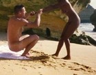 Cleo Tavares fully nude on the beach videos