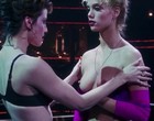 Elizabeth Berkley dancing, exposing breasts videos