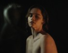 Emilia Clarke posing nude in movie videos