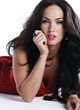 Megan Fox sexy red dress pics