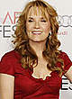 Lea Thompson in red dress at premiere pics