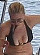 Scarlett Johansson bikini boat photos pics