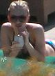 Scarlett Johansson in bikini near the pool pics