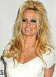 Pamela Anderson posing in white dress pics