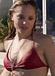 Margarita Levieva sexy wet red bikini & boobs pics