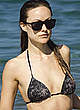 Olivia Wilde paddle boarding in a bikini pics