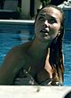 Arielle Kebbel nude in pool holding boobs pics