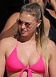 Iskra Lawrence busty and booty in pink bikini pics