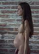 Ana Valeria Becerril showing nude tits & pregnant pics
