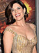 Neve Campbell in tight dress at premiere pics