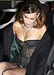 Bella Hadid upskirt panties pics